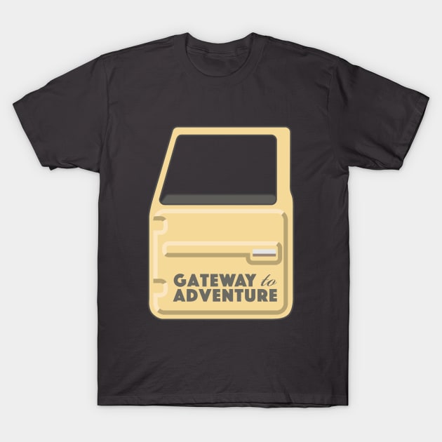 Gateway to Adventure T-Shirt by landcruising